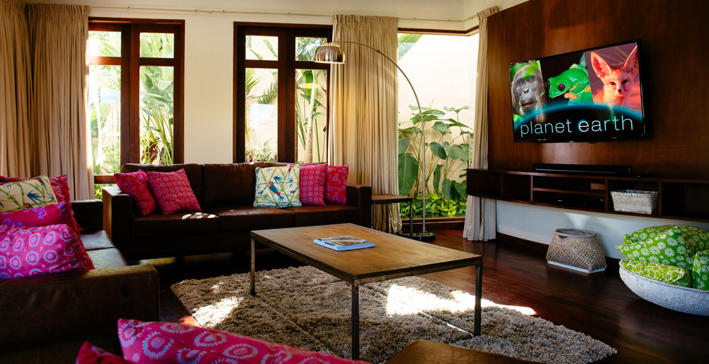 Villa Umah Daun - Media room